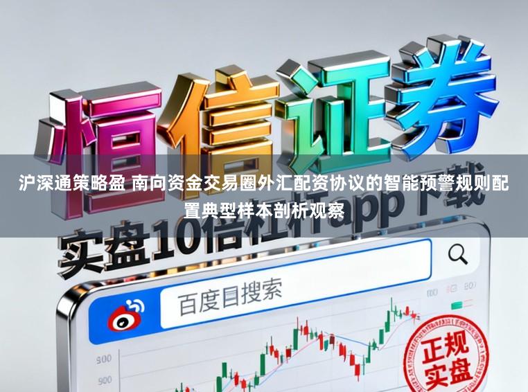 沪深通策略盈 南向资金交易圈外汇配资协议的智能预警规则配置典型样本剖析观察