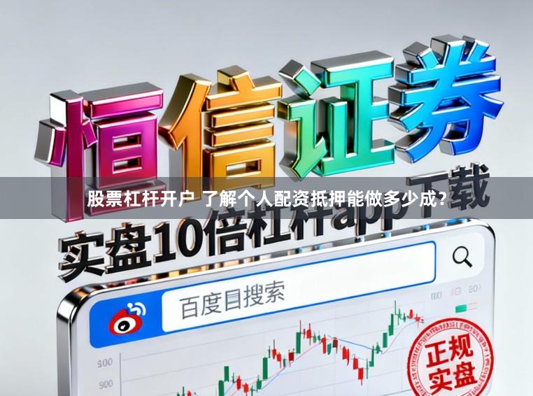 股票杠杆开户 了解个人配资抵押能做多少成？