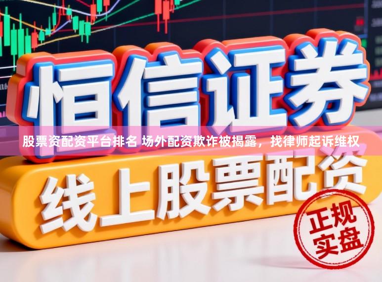 股票资配资平台排名 场外配资欺诈被揭露，找律师起诉维权
